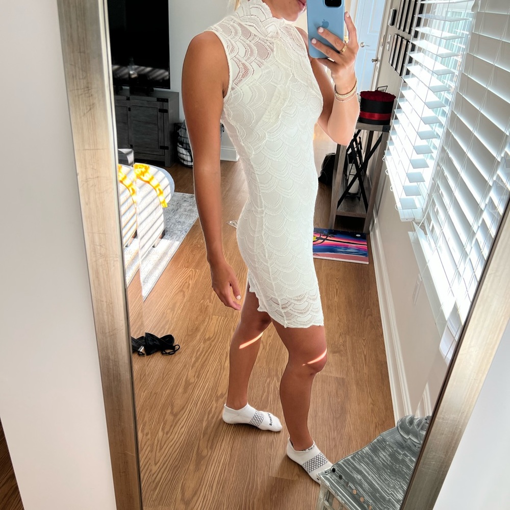 White Lace Dress